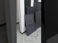 Panel solar semiflexible de 150W ETFE para rendimiento a prueba de agua y polvo