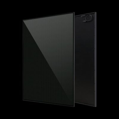 Linksun 310w paneles solares negros puros módulo Pv policristalino