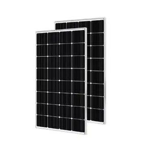 100w pequeños paneles solares portátiles 18.2V células solares monocristalinas