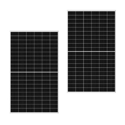Panel solar mono 555W con un diseño resistente al polvo y al agua