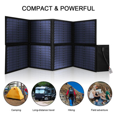 Paneles solares plegables portátiles de 120W para exteriores