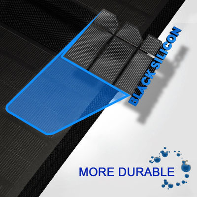 Panel solar portátil plegable de 120w para actividades al aire libre