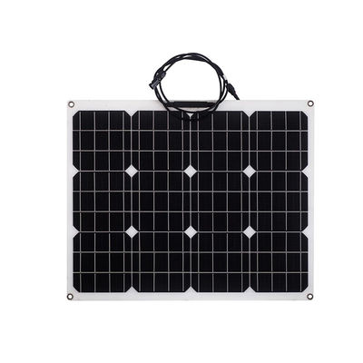 Panel solar semiflexible de 50W para barcos de automóviles con máxima eficiencia y superficie de ETFE
