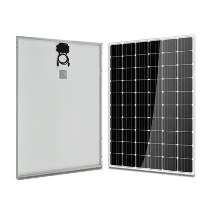 Panel solar monocristalino impermeable personalizado de 250W con hoja trasera TPT