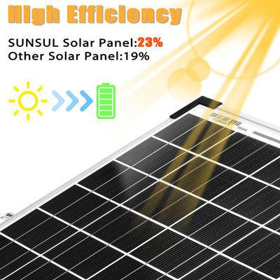 Panel solar mono de 20W con tolerancia de energía del 3% para un rendimiento constante