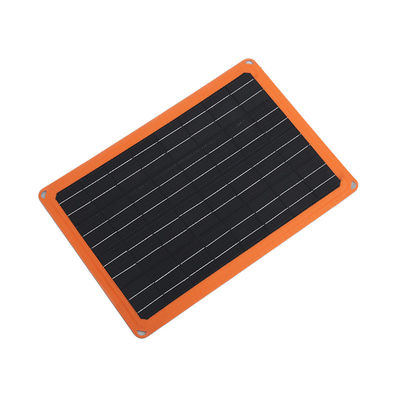 Cubierta solar plegable de 10W para acampar Cubierta solar pequeña