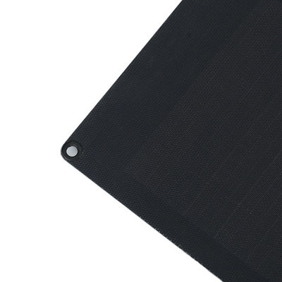 ETFE Superficie 100W Negro Panel Solar Flexible para fuera de la red