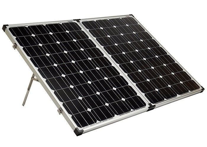 160w 17.46V Panel solar plegable para campamento Panel solar de alta potencia CE para RV